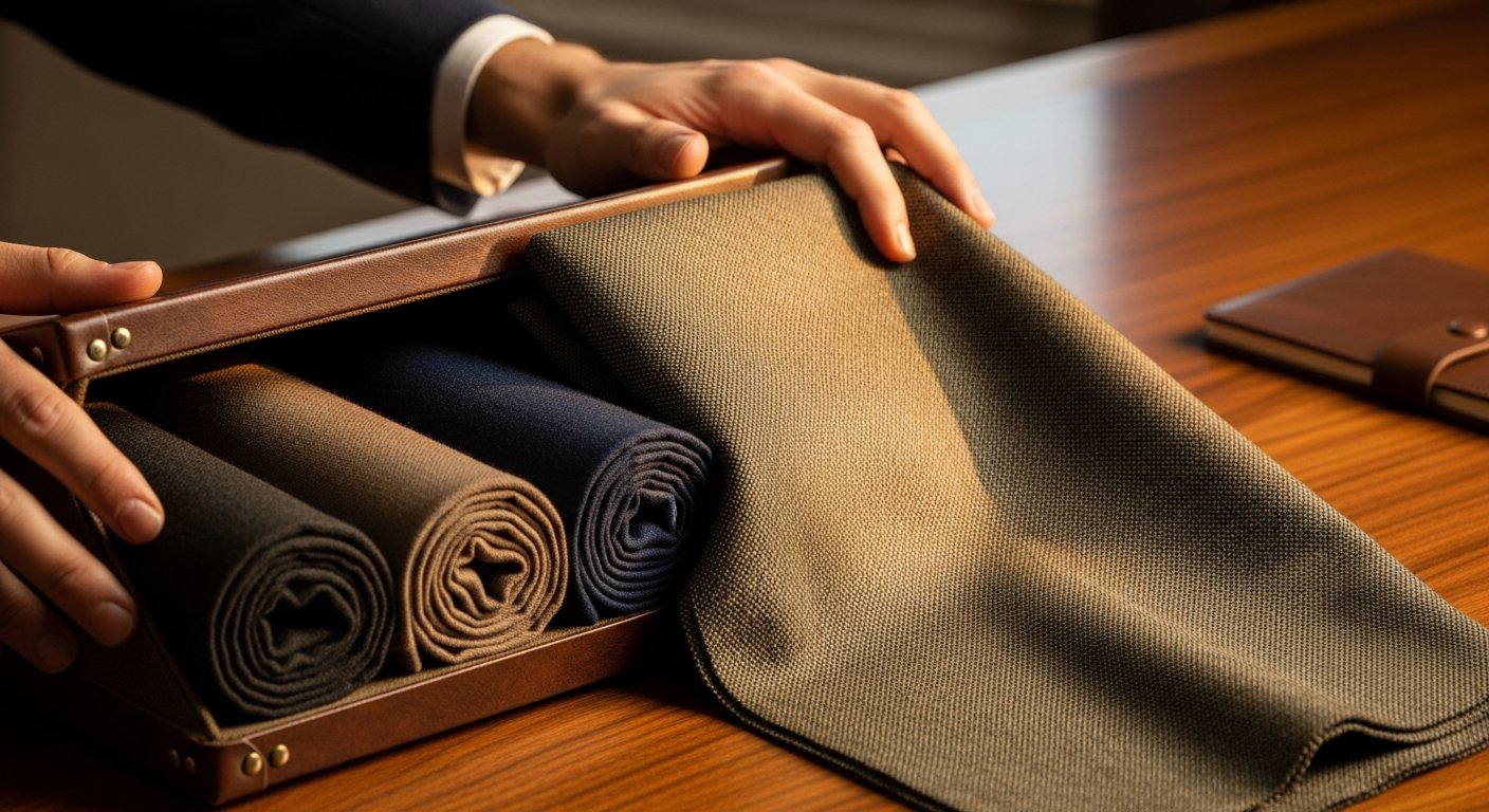 Bespoke Suits, Italian Fabric, Private Fitting: San Diego